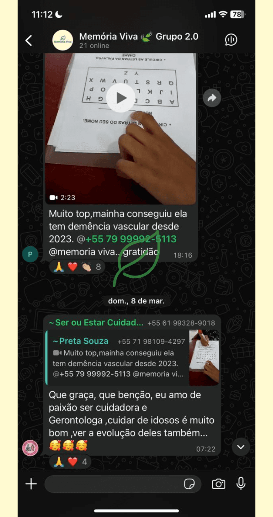 Feedback da Comunidade